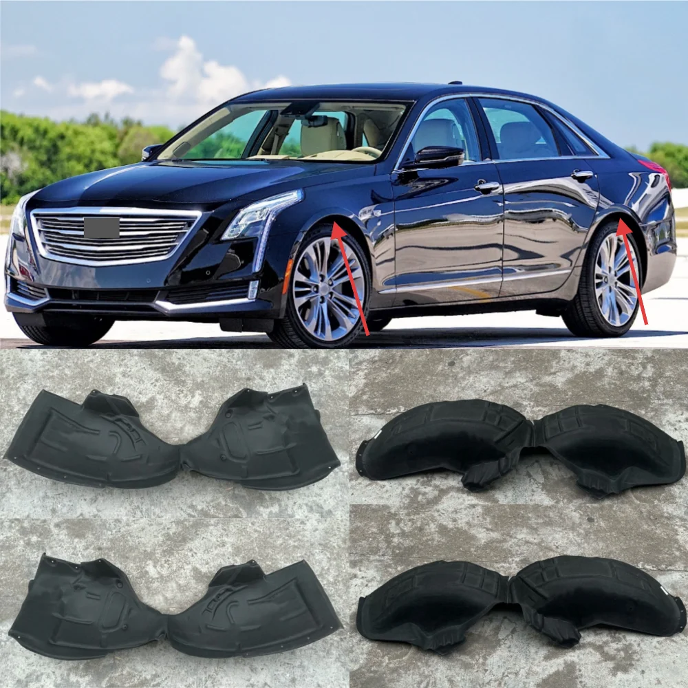 

For Cadillac CT6 2016-2020 car front and rear fender lining mudguard