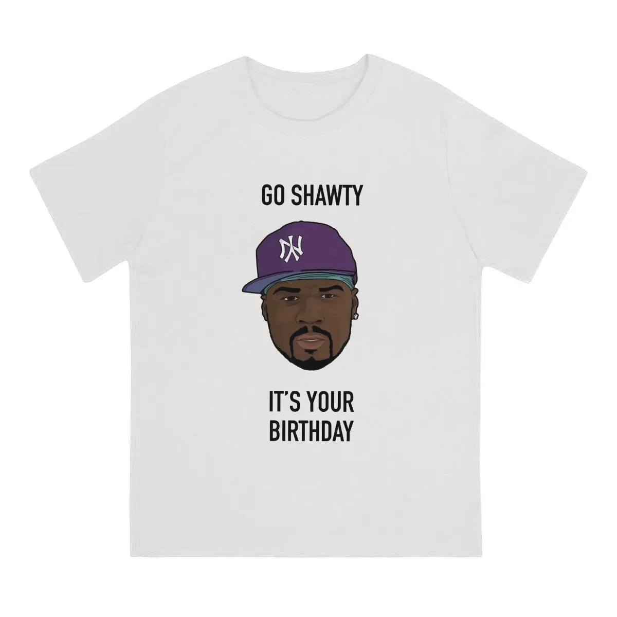 50 Cent Rapper Men's TShirt Birthday Music Individuality T Shirt Harajuku Sweatshirts New Trend