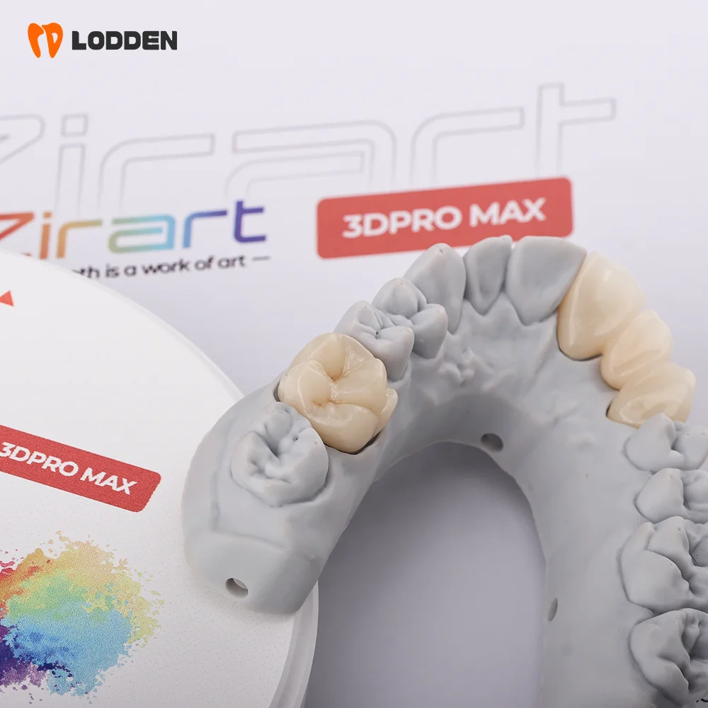 

Dental Zirconia Block 3D PRO MAX Multilayer Disc - Vita 16 Color Open System for Dental Lab CAD CAM | Dentist Clinic Materials