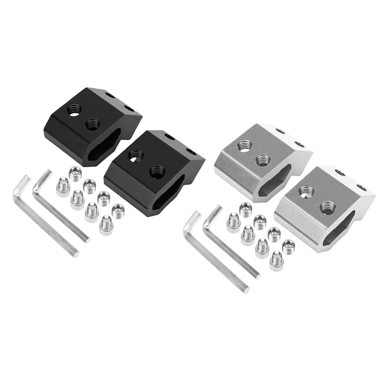 Rail Mount Fit for  Tool Box 2 Pack Space-Saving Rail Clip Set Side Mount Kit  Rail Mount Rail Mount