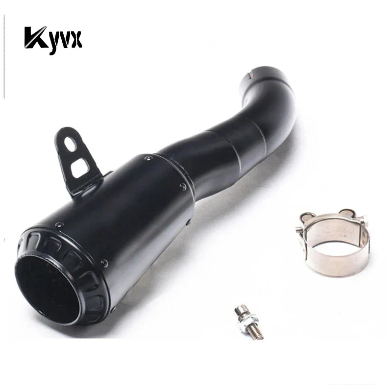 

Motorcycle Exhaust Muffler Slip On Exhaust For YAMAHA YZF-R3 YZF-R25 R3 R25 MT03 MT-03 MT03 2015 2016 2017 2018 with laser