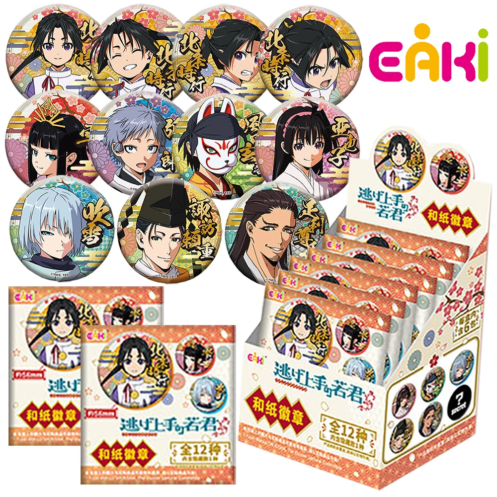 

EAKI Genuine The Elusive Samurai Creative High Quality Badge Classic Anime Character Exquisite Jewelry Brooch Holiday Fun Gifts