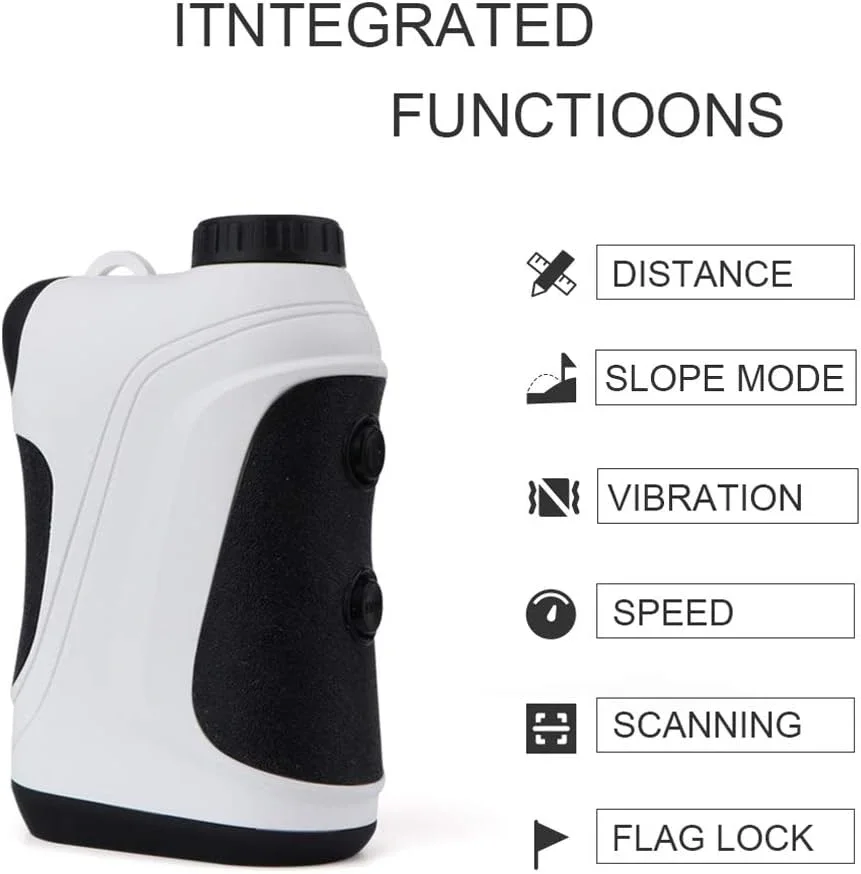 Lango Golf Rangefinder with Slope Golf Laser Rangefinder 1200 Yard Range Finder Golfing with 7X Magnification High-Precision