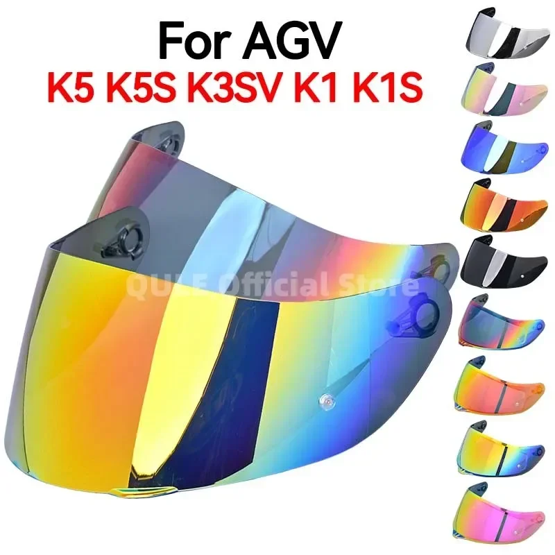 Helmet Lens for AGV K5 K5S K3SV K1 K1S Compact ST Motorcycle Helmet Visor Windshield Shield Motorbike Accessories Glasses Casco