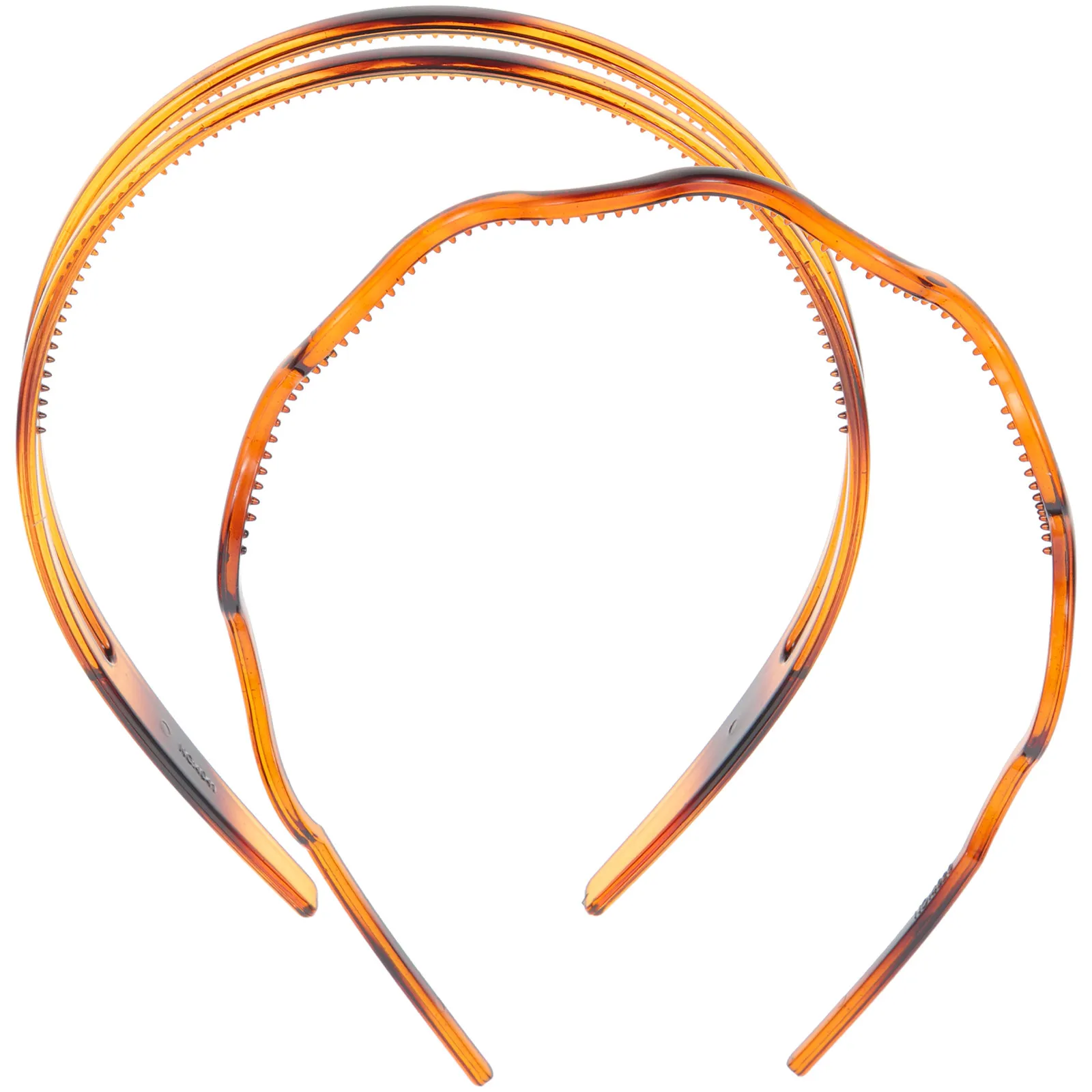 

2Pcs Womens Headbands Fashion Thin Lightweight Headband Set with Teeth for Face Washing Shower Workout Makeup Hair Styling