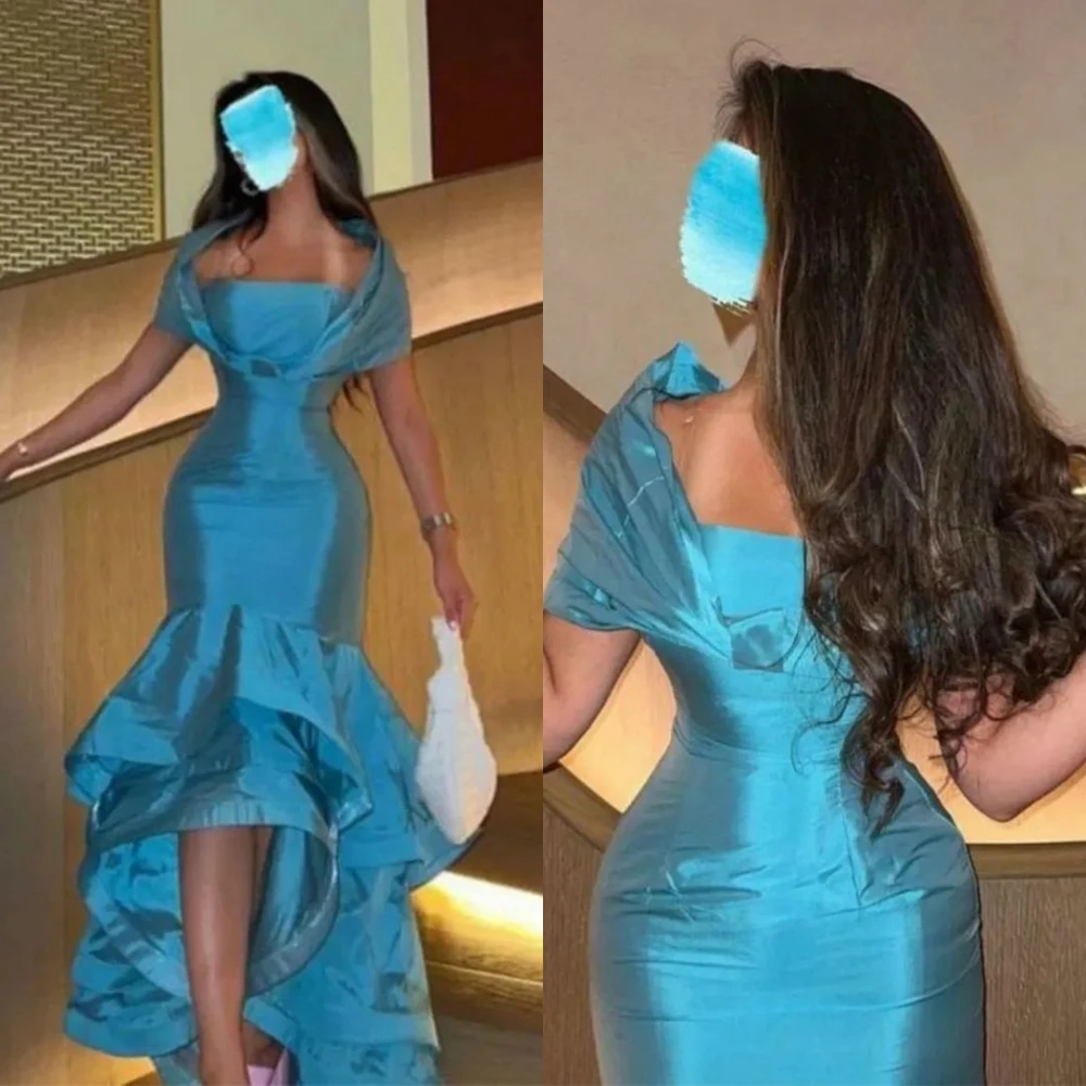 

Jiayigong High Quality Exquisite Off-the-shoulder Mermaid Contoured Satin Formal Occasion Gown es 2023 luxury