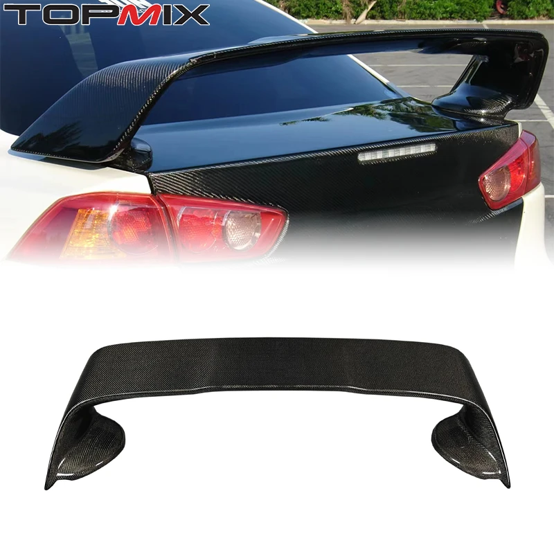For Mitsubishi Lancer Evolution X EVO 10 CT9A OEM-Style Carbon Fiber Spoiler (OE-Spec Mounting Points) view 3