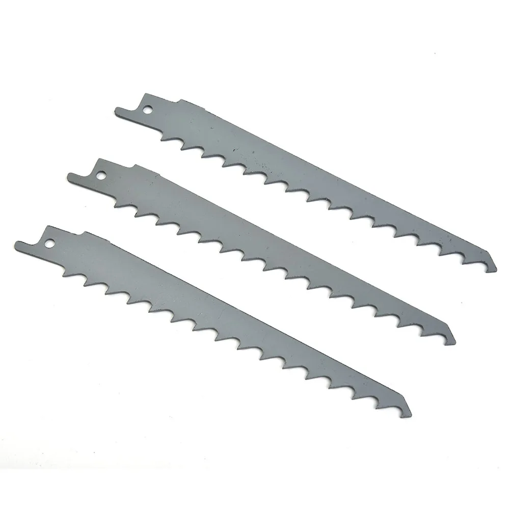 Plunge Cuts Saw Blade For Curved Cuts Workshop Spare 150mm 3TPI Cutter Cutting Wood Equipment HCS Reciprocating