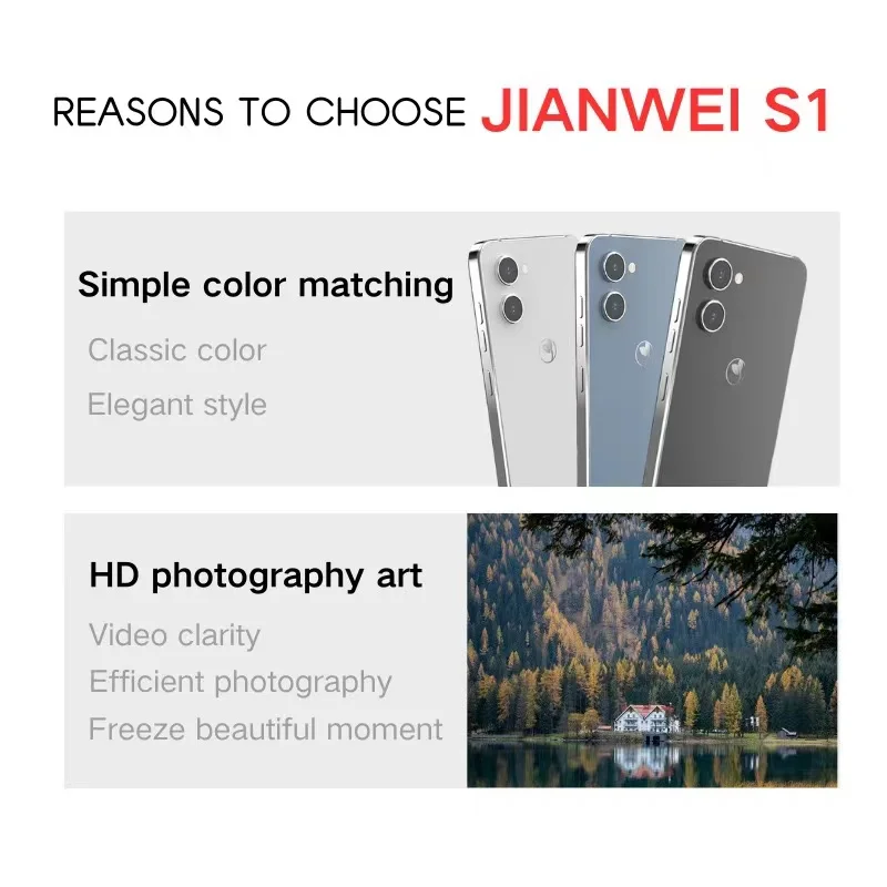 Hot selling 4G smartphone JIANWEI telephone  Eight core 4G 6.25large screen1300 million pixels