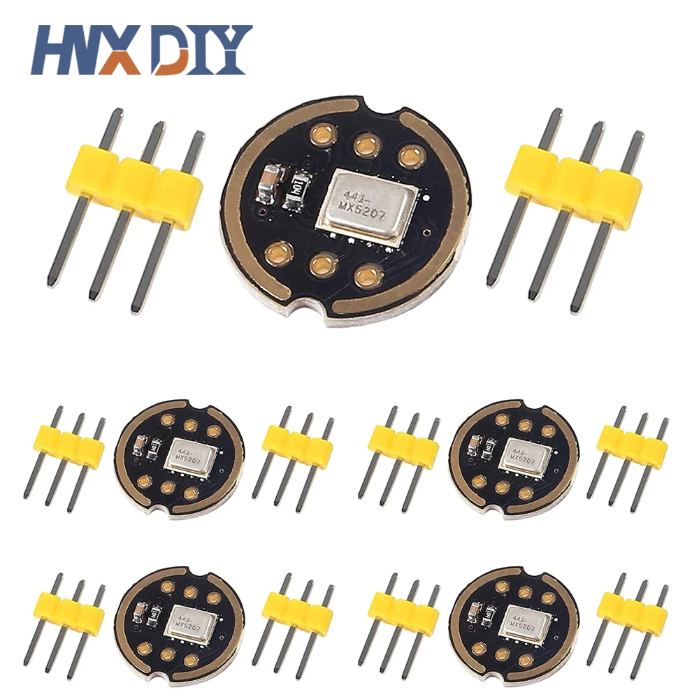 5pcs Omnidirectional Microphone Module I2S Interface INMP441 MEMS High Precision Low Power Ultra small volume for ESP32