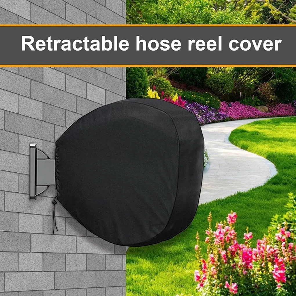 Oxford Cloth Garden Hose Protective Cover Retractable Garden Hose Reel Cover Compact Easy To Carry And Dust Extend Lifespan Rain