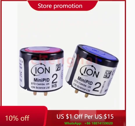 

Британский ION MiniPID2 PPB-уровень PID оптический ионный датчик VOCs обнаружение отработанных газов PID-датчик