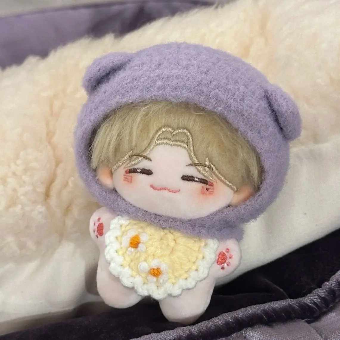 Peluche de 10cm de Anime Lee Jihoon (Woozi), muñeco de peluche de pez marino de dibujos animados, juguete de vestir para niños y adultos, regalo de algodón coleccionable