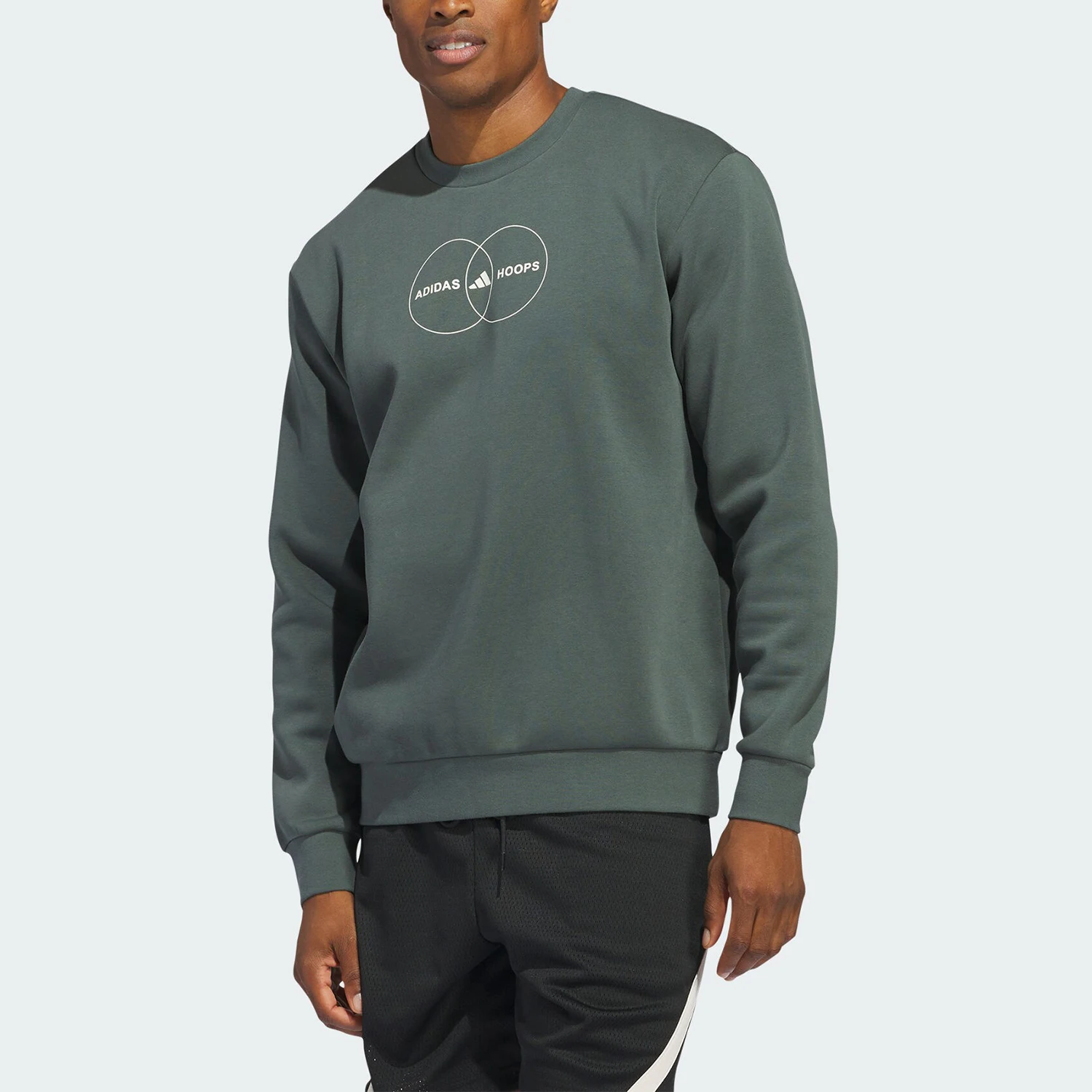 

Adidas Originals Winter New Men's Sport Round Neck Pullover Hoodie IN6367