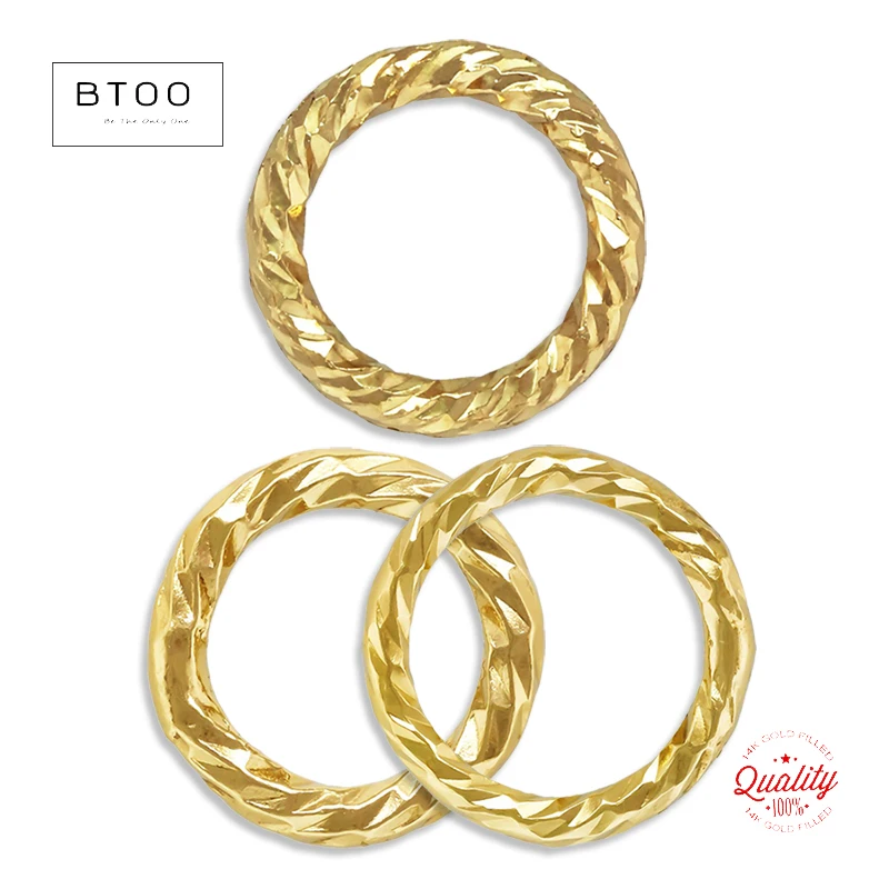 

Sparkle Closed Jump Ring 4mm/5mm/6mm 14K Gold Filled Sparkle Closed Jump Rings, Jump Rings, Closed Jump Rings Making DIY Jewelry