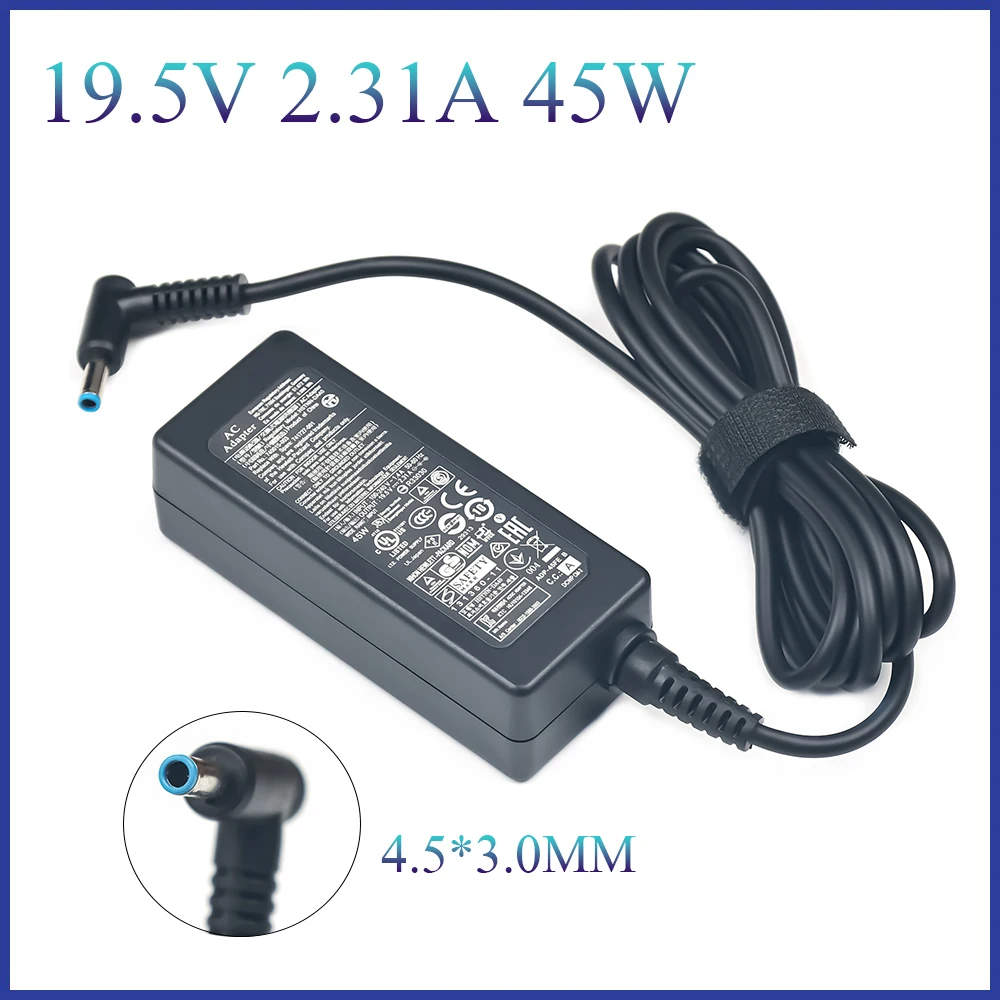 19.5V 2.31A 45W FOR HP TPN-C126 TPN-Q167 HSTNN-DA40 450 G5 TPN-W125 TPN-LA03 TPN-DA16 Laptop AC Adapter Charger Supply