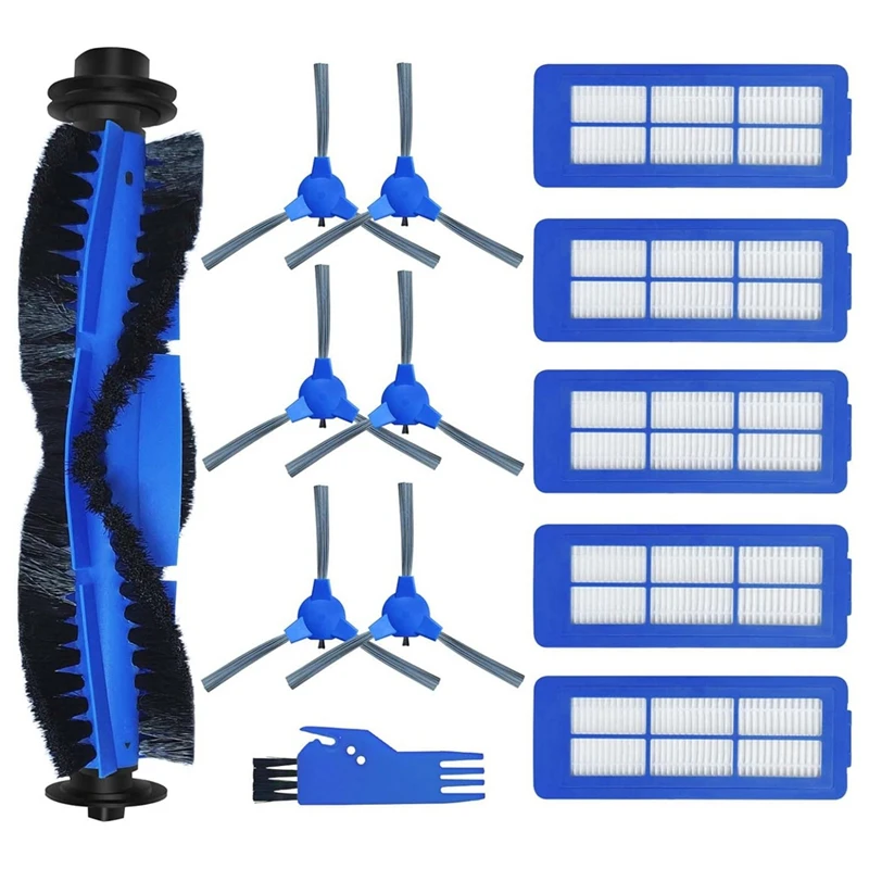 AB43-For Eufy 15C Max, G32 Pro, 11S Max, G30, 30C Max G20 مكنسة كهربائية روبوتية هجينة فرشاة جانبية رئيسية ملحقات فلتر Hepa