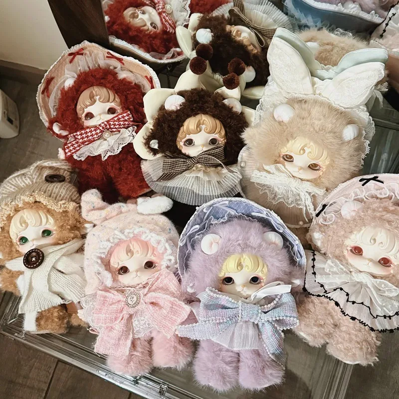 

Mijuan Fluffy Dreamland Series Blind Box Mijuan Vinyl Plush Blindbox Girl Anime Doll Pendants Surprise Bag Mystery Box Toys