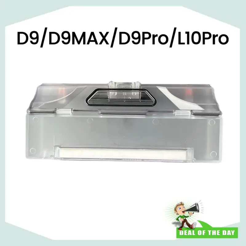 Entrega em 24 horas para dreame bot d9/d9 pro/d9 max/l10 pro caixa de poeira substituição-coletor de pó a vácuo com acessórios de filtros