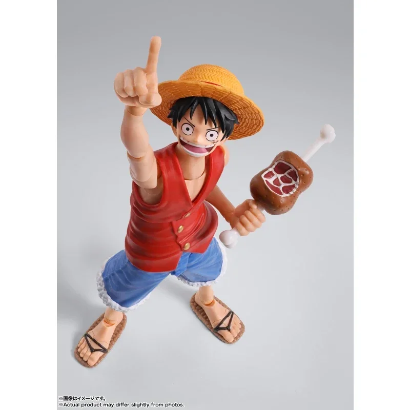 In Stock 100% Original Bandai S.H.Figuarts SHF One Piece Monkey D Luffy Nami Romance Dawn Anime Action Figures Toys Models