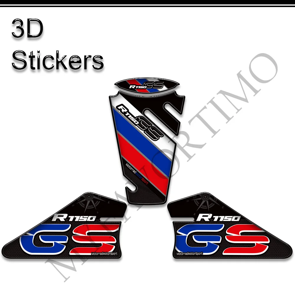 

For BMW R1150GS R 1150 GS R1150 GSA Motorcycle Tank Pad Stickers Decals Protector Knee Gas Grips Fuel Oil Kit ADV Adventure