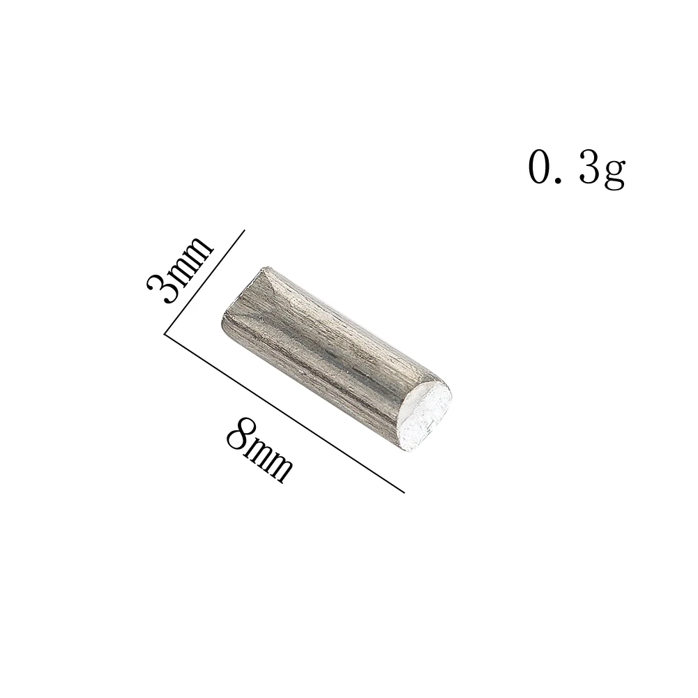 2 قطعة معدن الزنك النقي الأنود الخام بيليه قطاع عنصر جمع عينة DIY بها بنفسك صب ذوبان العلوم تجربة مادة البحث #3