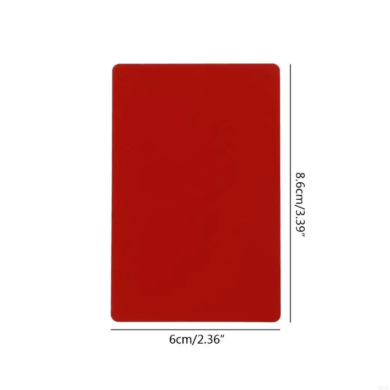 W89C Multcolor Blank Sublimation Metal Card Thẻ Khắc Thẻ đánh dấu Thẻ tên thăm doanh nghiệp ấn tượng cho Office 50pc