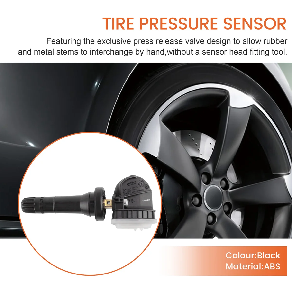 1 x TPMS Tire Pressure Sensor for 2017-2020 WEY VV5 VV6 VV7 P8 F5 F7 F7X H7L H2S H4 H6 3641100XKR02A image 4
