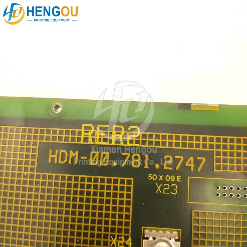 00.781.2747 circuit board RER2 original 90% new Heidelberg SM102 CD102 SM74 SM52 Machine Printed HD Machine Parts