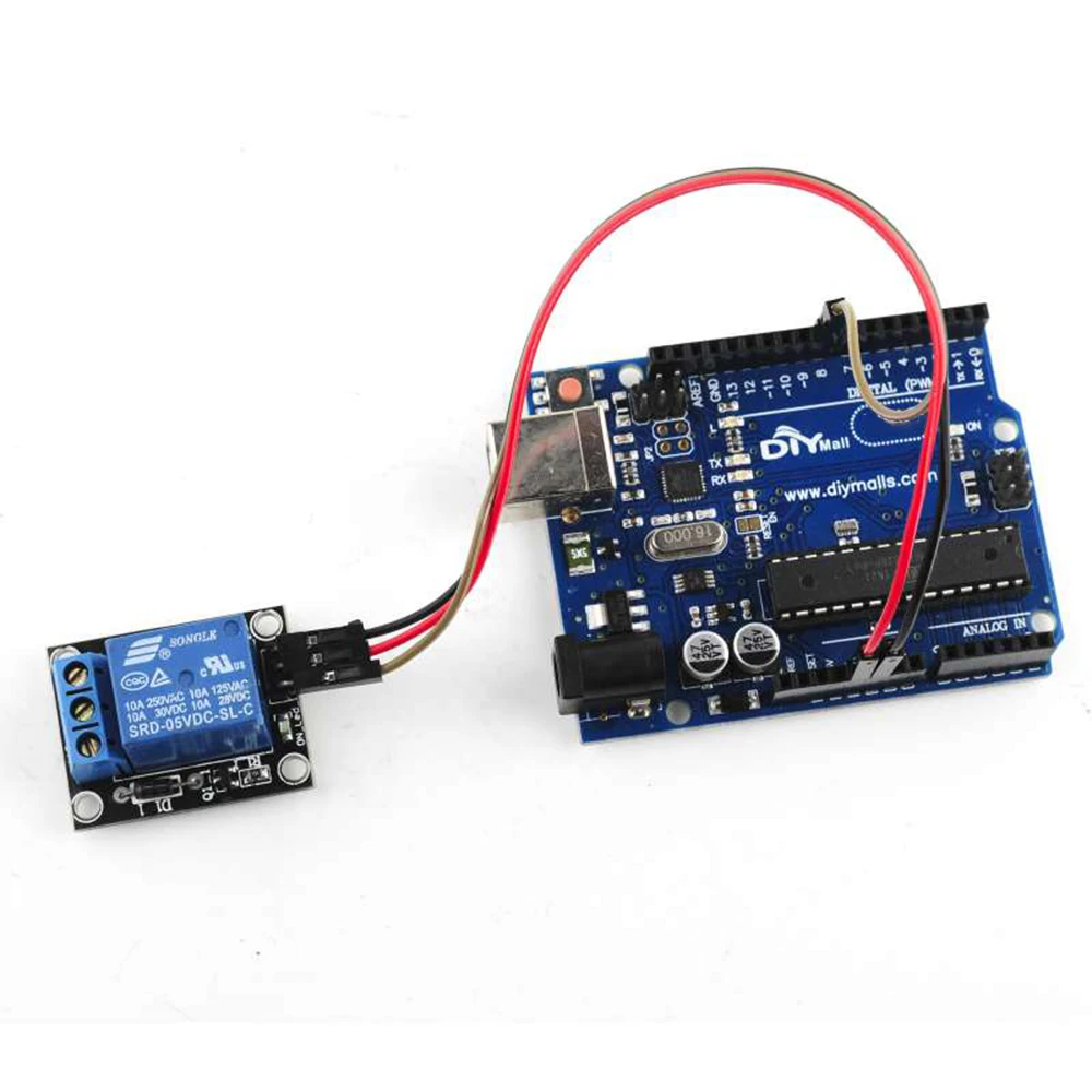 10 Stück 5 V 1-Wege-Kanal-Relaismodul SRD-05VDC-SL-C mit NO/NC-Kontaktsteuerung, unterstützt High-Level-Trigger für Arduino – Detail 7