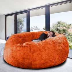 7ft Giant Bean Bag Bed Memory Foam Big Beanbag Living Room Sofas Oversize Bean Bag Chair