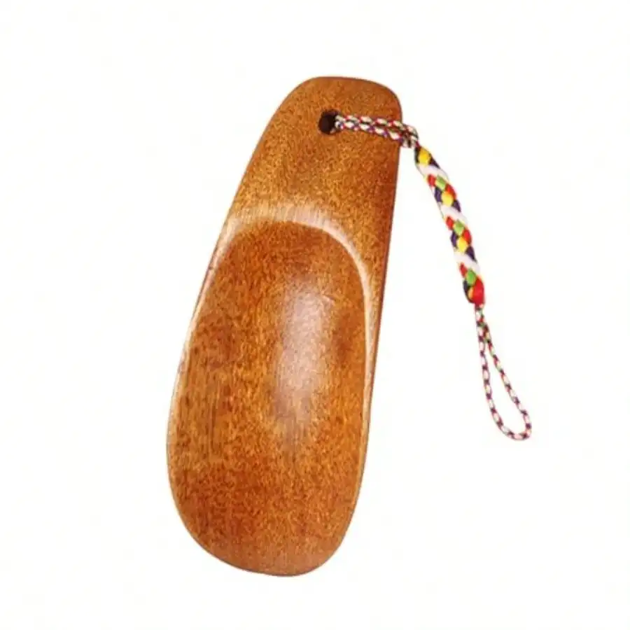 

Portable Shoe HornWooden Shoeshorn Travel Shoe Horn With String Small Pocket Shoehorn Lazy Shoe Helper Shoe Horn Shoes Aid Tool For The Elderly Non Slip Shoe Lifter Short Handle Shoe Horn