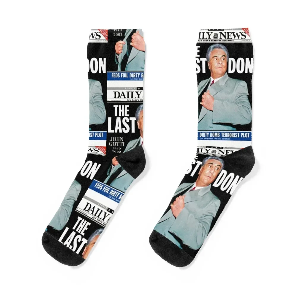 

John Gotti The Last Don Socks heated christmass gift halloween Socks Female Men's