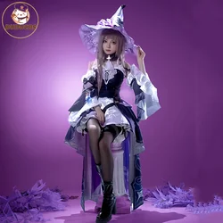 IN STOCK The Herta Cosplay Costume Game Honkai: Star Rail DUDU-SR HSR Women Cosplay The Herta Halloween Costume Wig