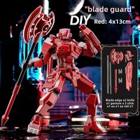 T13 Multi Form Angel Decompression Titan Robot Multi Joint Assembled Model Toy Festival Gift Computer Desktop Decoration One 1/9