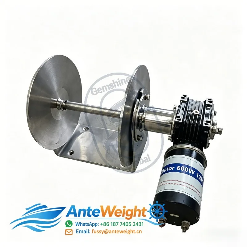 Anchor Winch 12V 24V Electric Motor 400W-1800W Boat Ship Yacht Windlass Capstan Marine Hardware