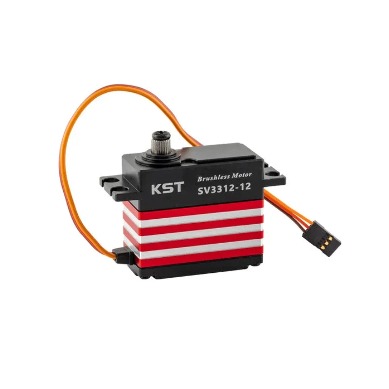 KST SV3312-12 HV Brushless Metal Gear 38Kgf.cm 0.10sec Digital Servo for 700-800 Class RC Heli & Large Scale RC Planes