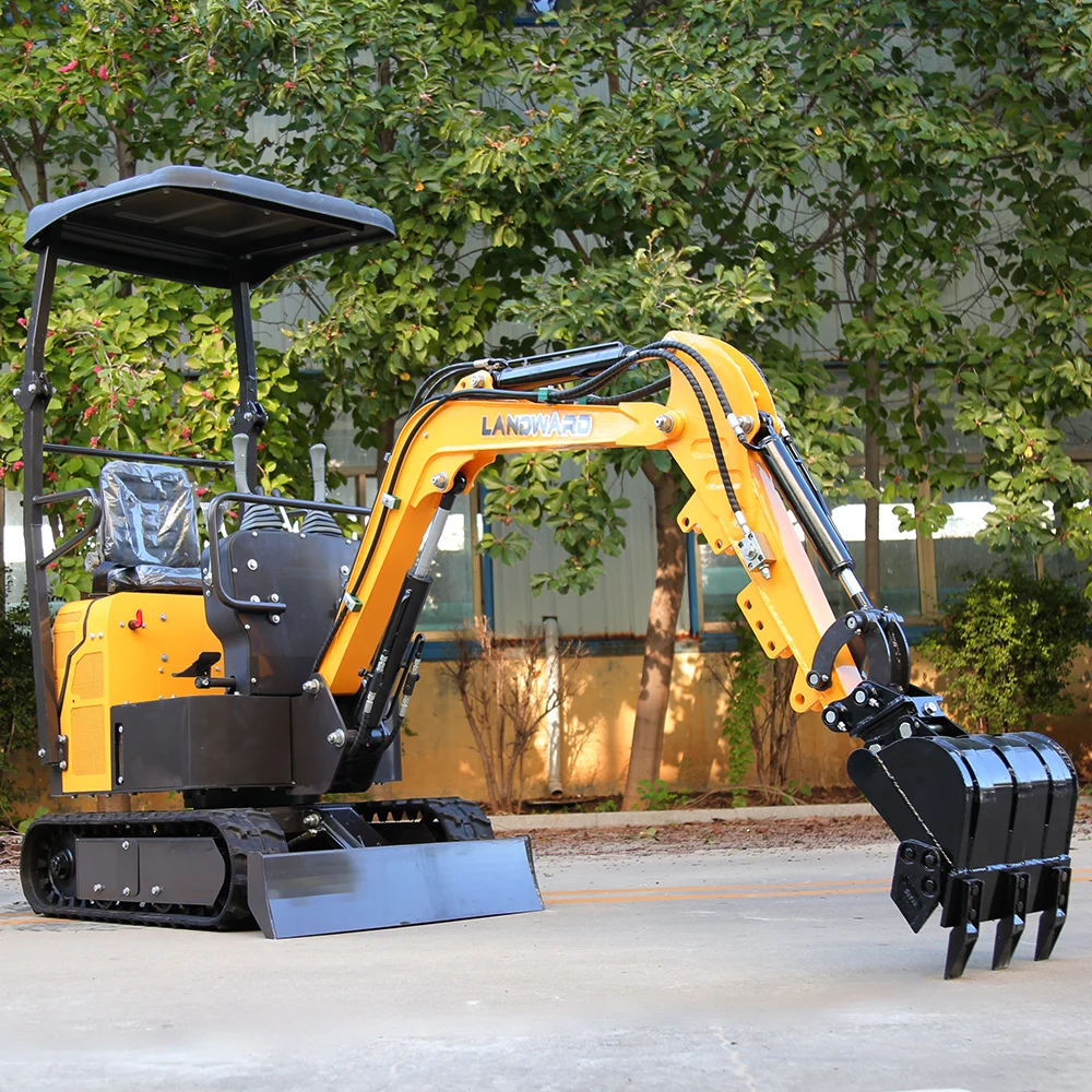 

Hot Sale 1000 KG Agricultural Crawler Mini Digger EPA CE Multi-Purpose Bagger Home 1.8 Ton Small Diese Excavator Customized Sell