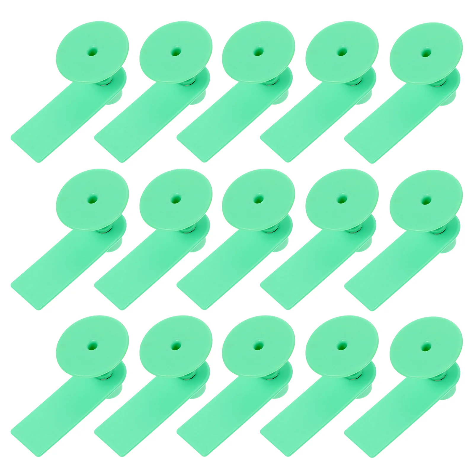 100 Sets Blank Livestock Ear Tags Animal Goat Signs Veterinary Supplies Label Without Number