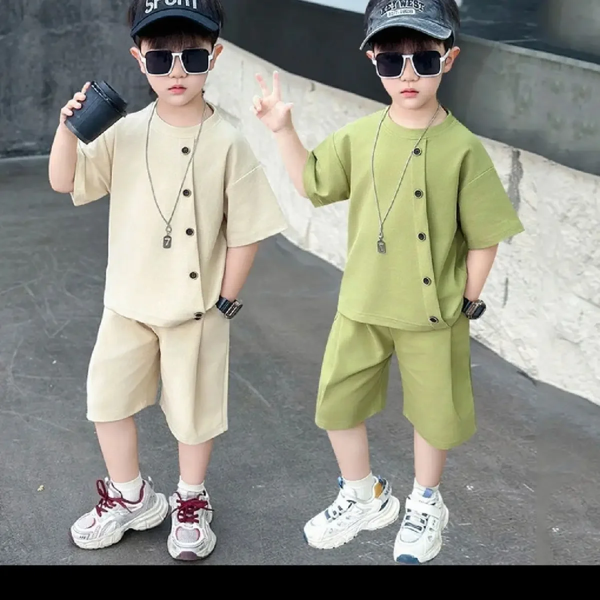 

Boys 7 Kids Set Boy's Suit Child Outfit Boys' Summer Shirts Fashion Children 8 To 14 Years Casual Clothes 4 Clothing Toddler Boy