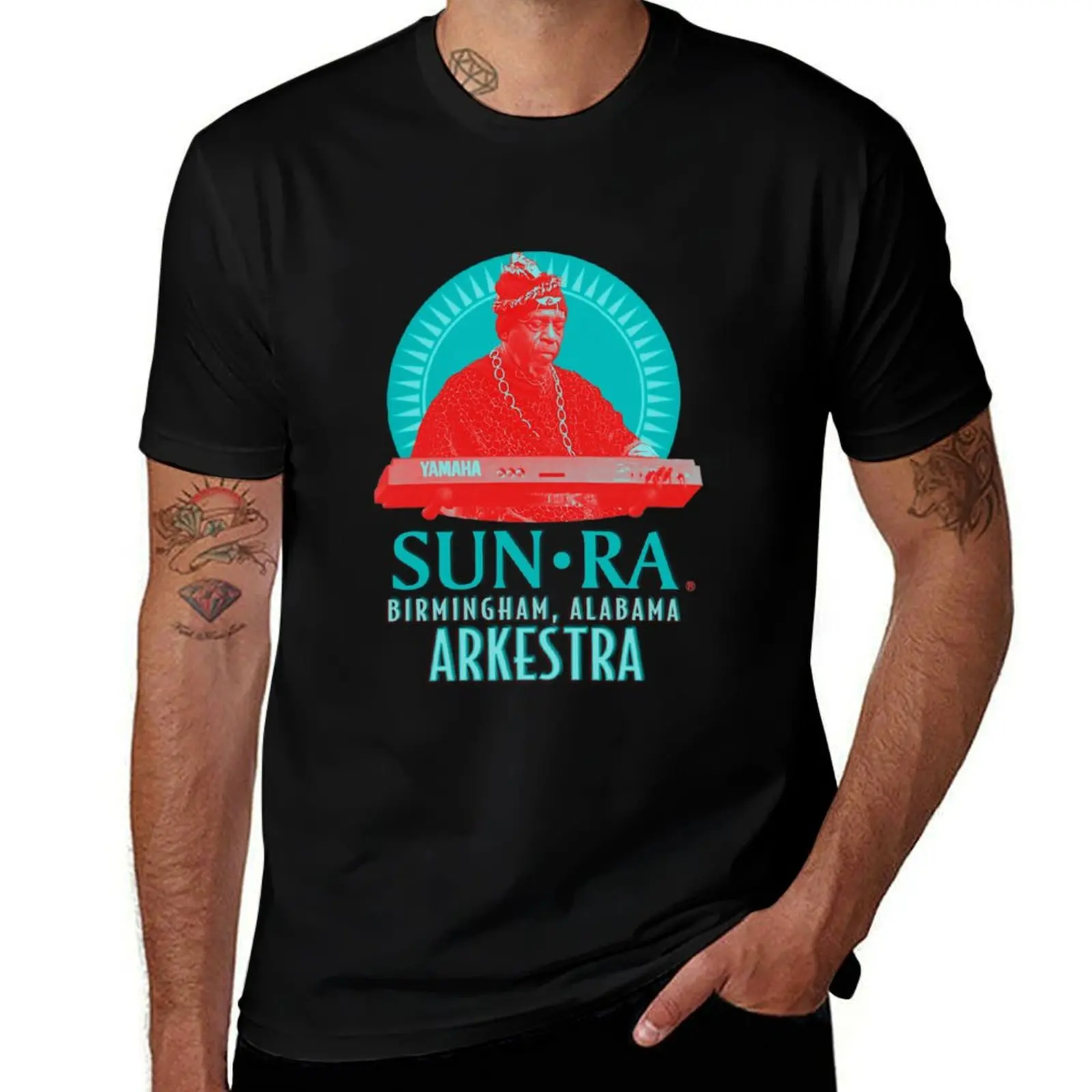 

Sun Ra T-Shirt t shirts for man cotton funny t shirt men 100% cotton luxury brand T-Shirt