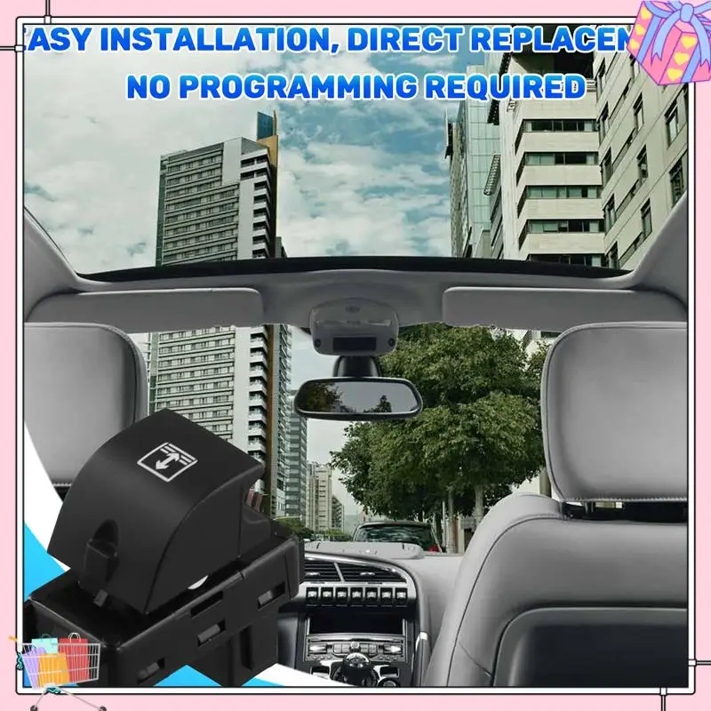 

A77T-649032 Car Sunroof Switch Sunroof Control Button Sunroof Open Switch For 3008