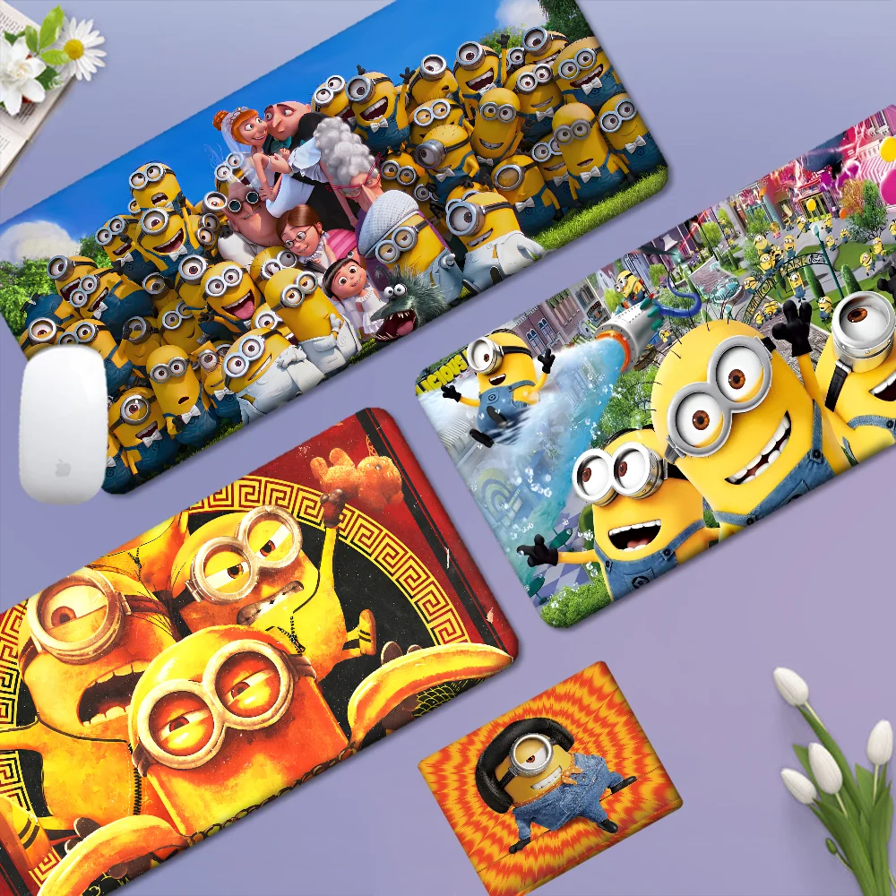 M-Minions Cartoon Cute Mousepad New Arrivals Gamer Speed Mice Retail Small Rubber Mousepad Size for big CSGO Desktop PC Laptop