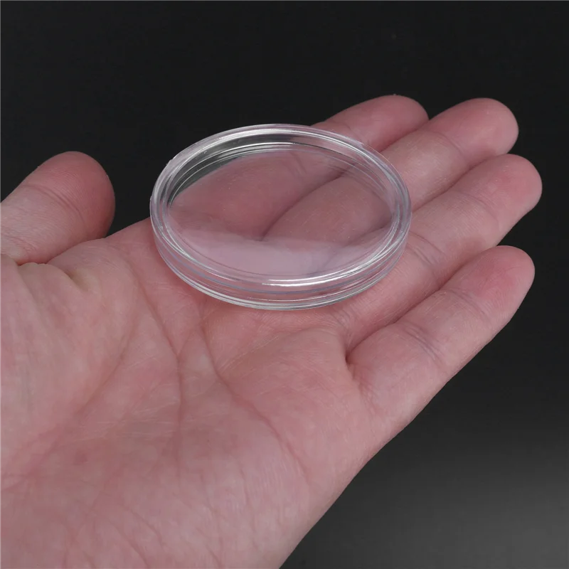 ABZW 46 mm kapsułki na monety z uszczelką ochronną, etui na monety do kolekcjonowania monet (8 rozmiarów, 150 sztuk)