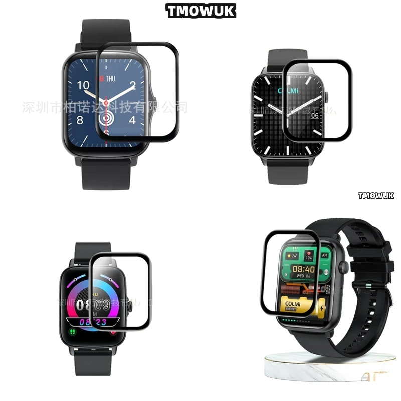 

For Colmi C60 C80 P68 P28 Anti - Scratch Screen Film, Soft Flexible Full Cover 3D Curved PMMA Guard