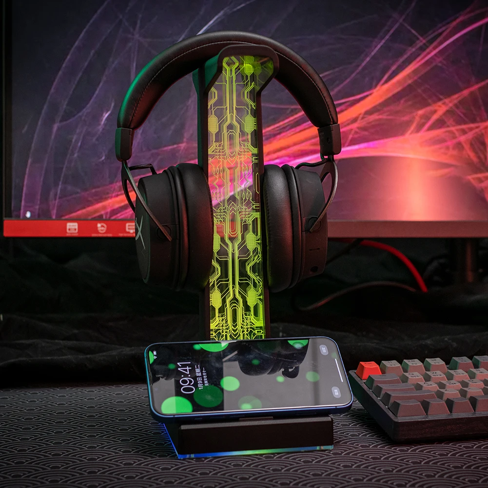 Supporto per Cuffie RGB con 10 - Headset Stand Rgb recensione e prezzo
