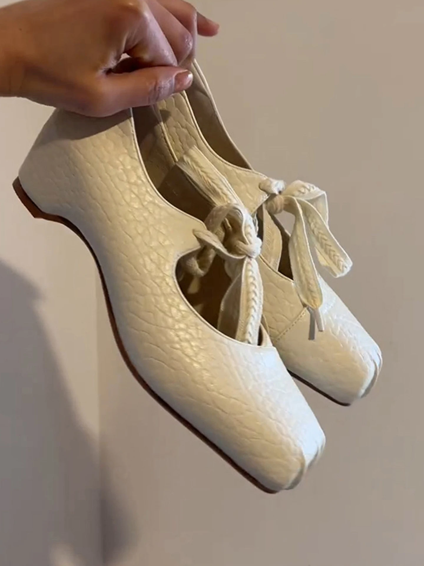 minimalist-style-mary-jane-ballet-flats-women's-5cm-heightening-pig-nose-leather-shoes-slip-on-round-toe-fashion-single-shoes