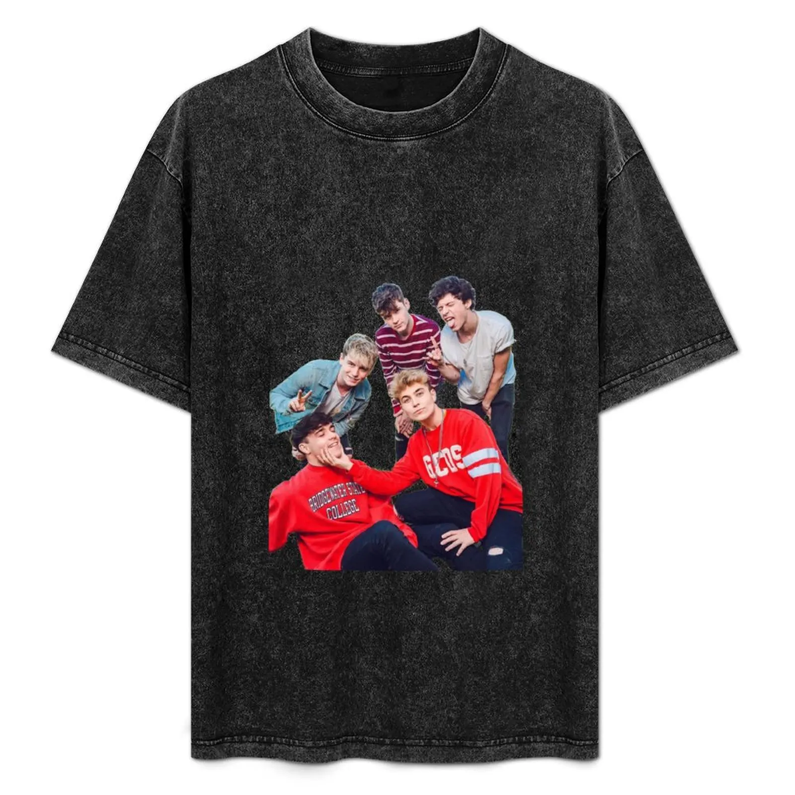 

roadtrip tv sticker T-Shirt oversized t shirt korean fashion new edition men clothing