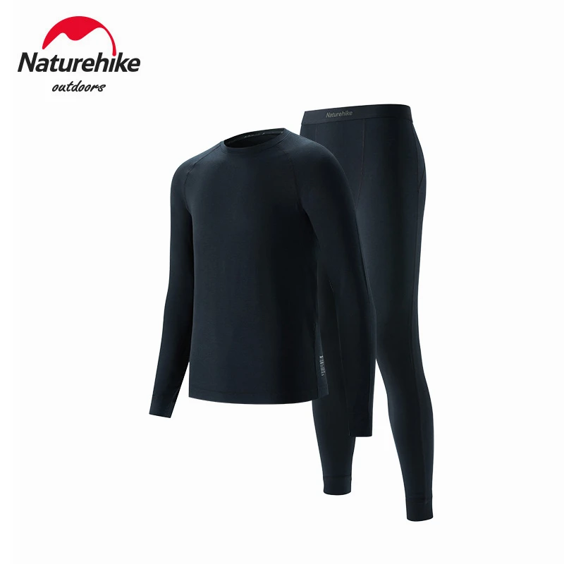 Naturehike OUTLAST® 180g Ultralight Outdoor Thin Warm Underwear Woman/Man Fitness Yoga Sportswear Clothes Breathable 5℃~15℃