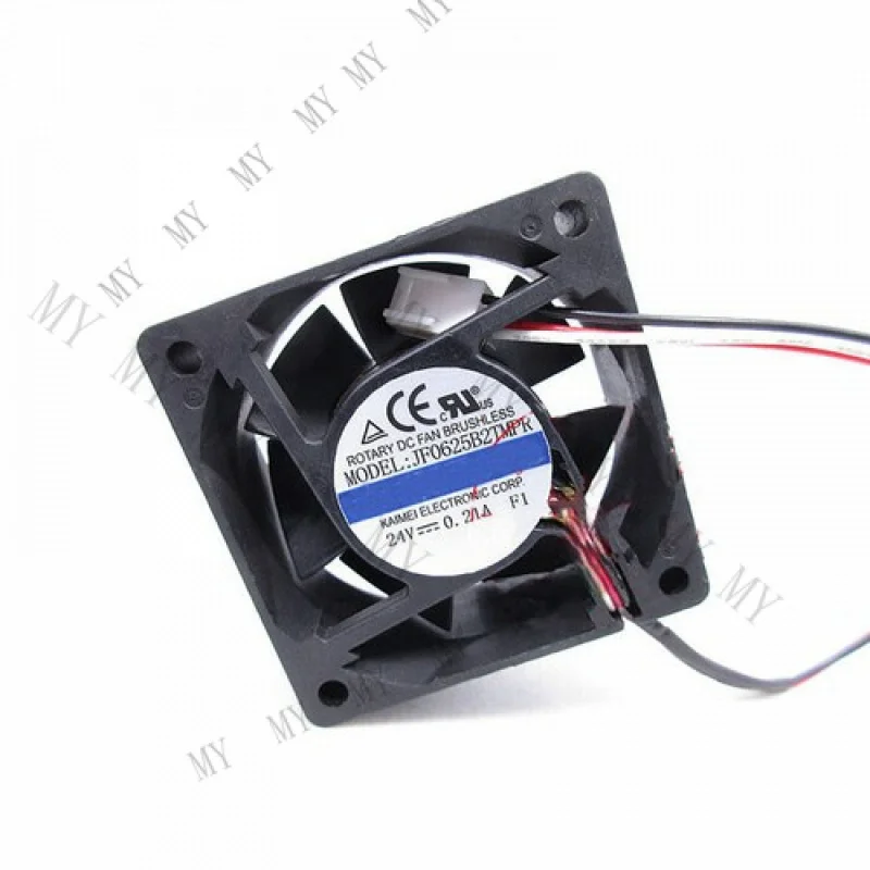 

TT 1 PCS for JAMICON Fan JF0625B2TMPR DC24V 0.21A 6025 6cm 3-wire Cooling Fan